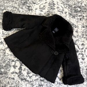 GAP Baby faux sheepskin coat